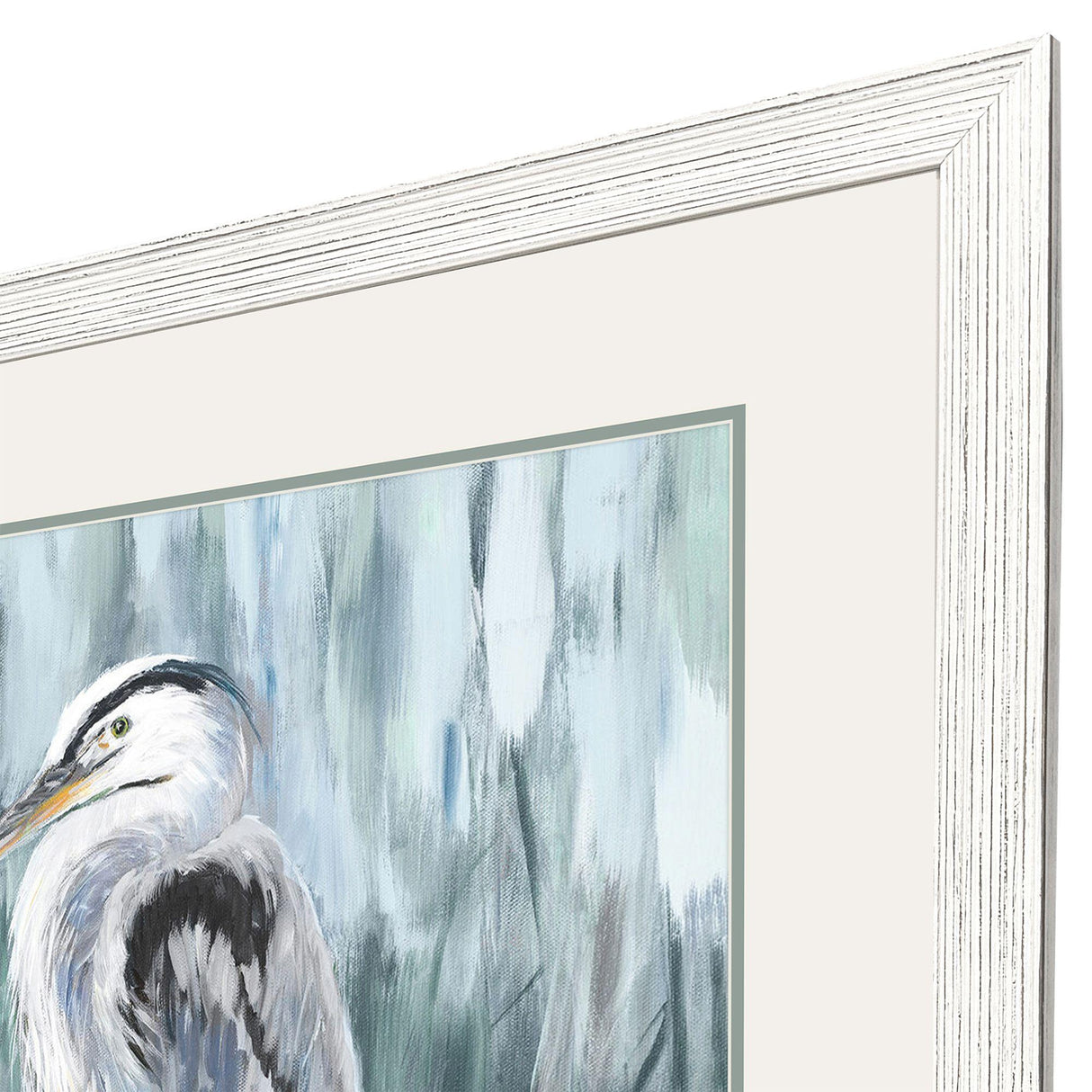 Paragon Standing Still Heron II Blue 33 X 33 X 1 Wall Art