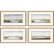 Paragon Stillwaters of Marsh S/4 Blue 17 X 29 X 2 Wall Art