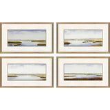Paragon Stillwaters of Marsh S/4 Blue 17 X 29 X 2 Wall Art