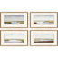 Paragon Stillwaters of Marsh S/4 Blue 17 X 29 X 2 Wall Art