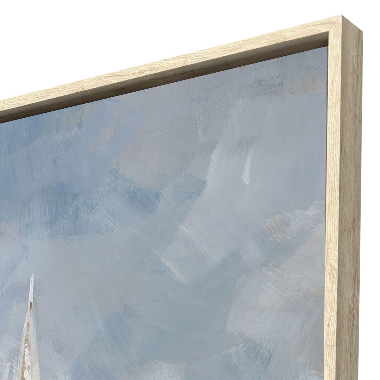 Paragon Racing in Wind I Blue 50 X 38 X 3 Wall Art