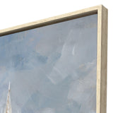 Paragon Racing in Wind I Blue 50 X 38 X 3 Wall Art