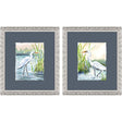 Paragon Wading in Shallows S/2 Blue 15 X 13 X 1 Wall Art
