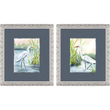 Paragon Wading in Shallows S/2 Blue 15 X 13 X 1 Wall Art