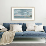 Paragon At Peace Blue 35 X 59 X 2 Wall Art