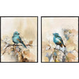 Paragon Sweet Song S/2 Turquoise 15 X 12 X 1 Wall Art