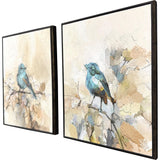 Paragon Sweet Song S/2 Turquoise 15 X 12 X 1 Wall Art