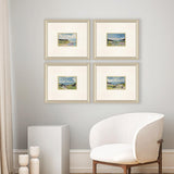 Paragon Verdant Water S/4 Blue 15 X 17 X 1 Wall Art