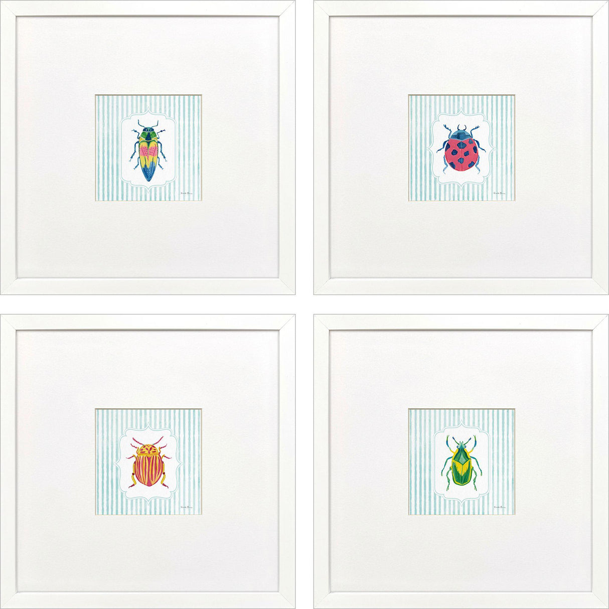 Paragon Garden Friends S/4 Multi 15 X 15 X 2 Wall Art