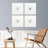 Paragon Garden Friends S/4 Multi 15 X 15 X 2 Wall Art