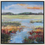 Paragon Marsh Always Dream Blue 30 X 30 X 2 Wall Art