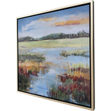 Paragon Marsh Always Dream Blue 30 X 30 X 2 Wall Art