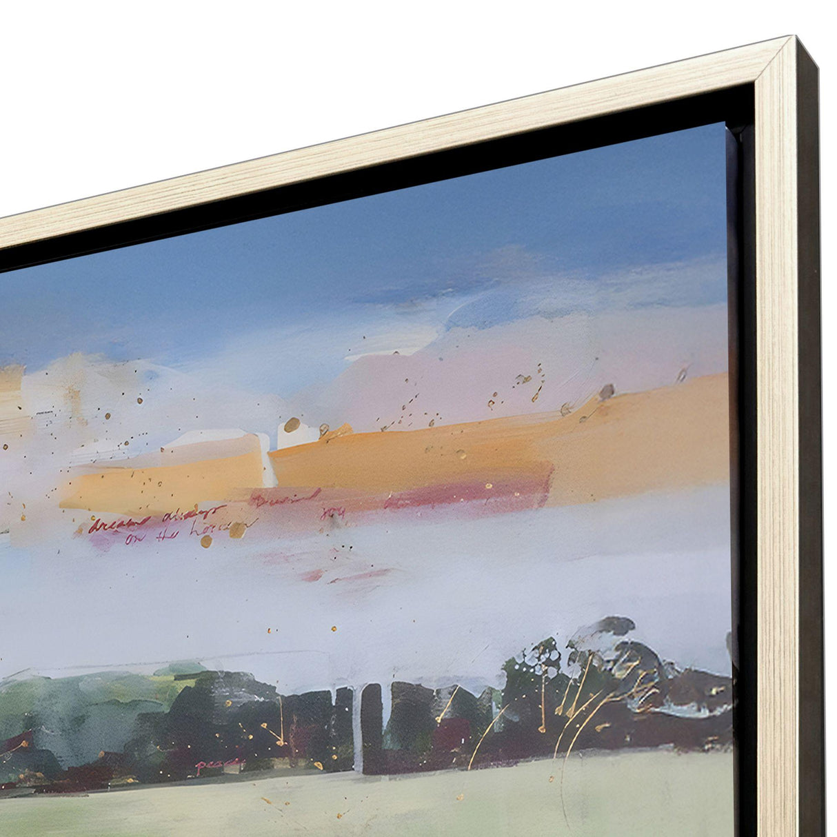 Paragon Marsh Always Dream Blue 30 X 30 X 2 Wall Art