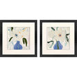 Paragon Joyful Petals S/2 Blue 19 X 19 X 1 Wall Art