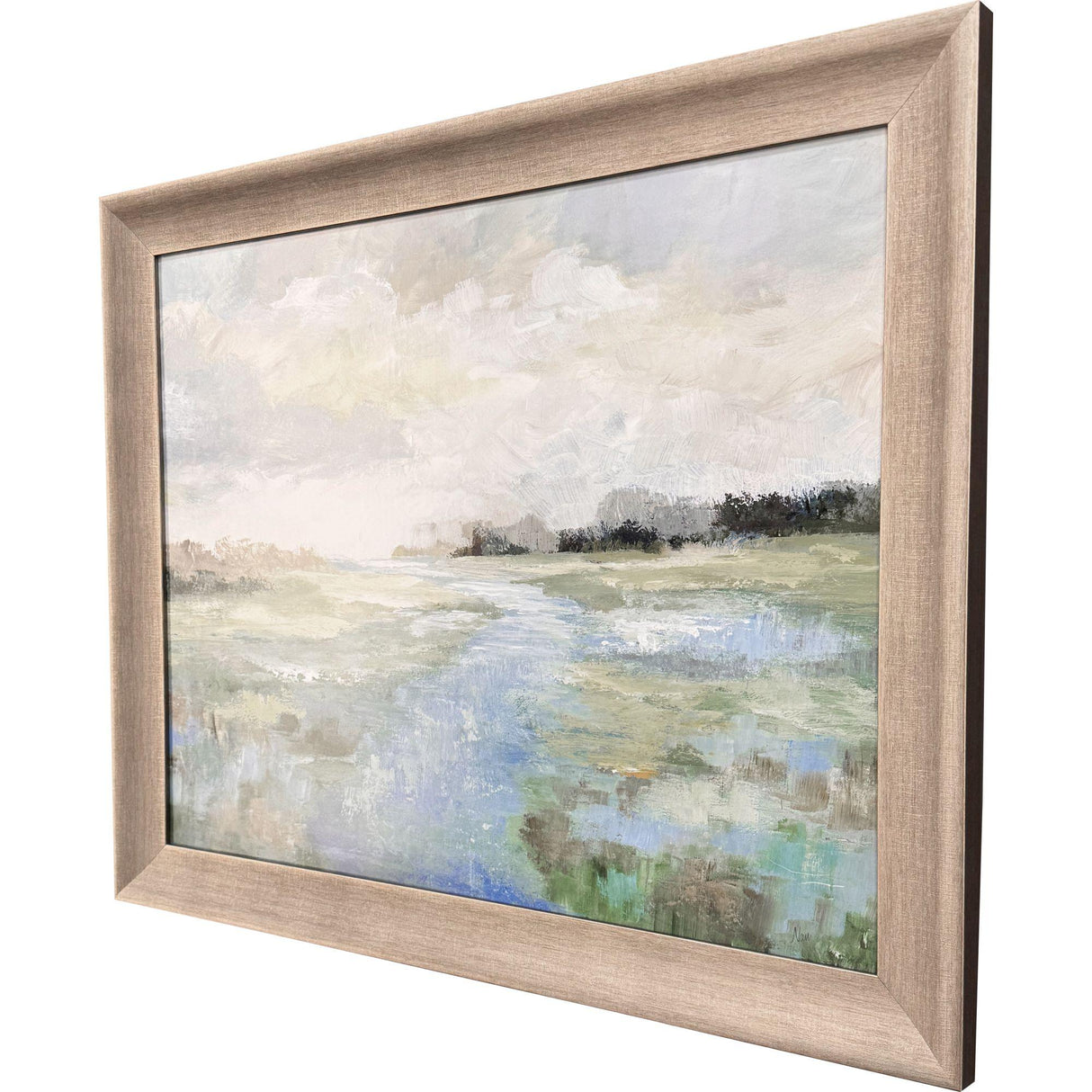Paragon Winding Stream Multi 29 X 35 X 2 Wall Art