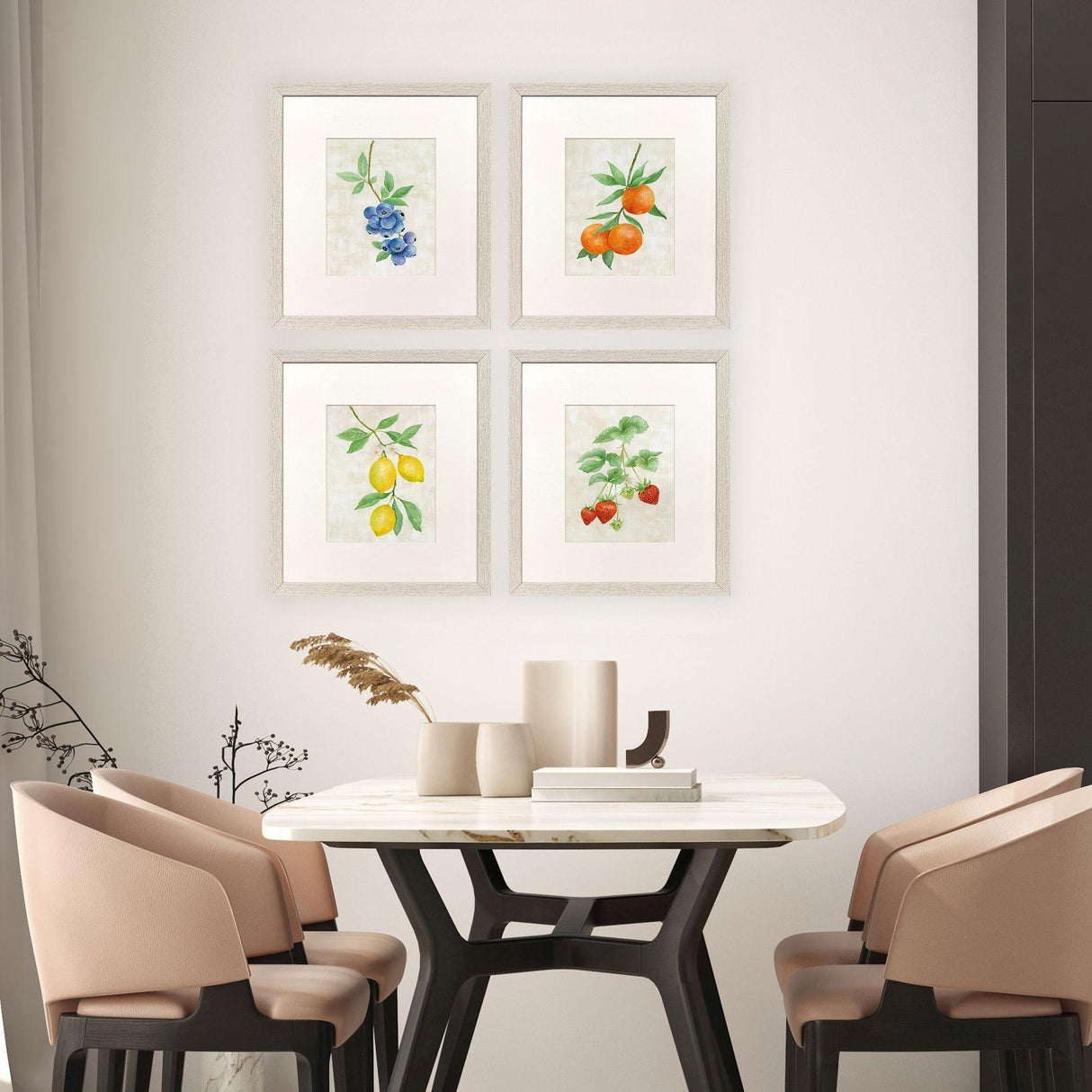 Paragon Fruit in Detail S/4 Multi 17 X 15 X 1 Wall Art