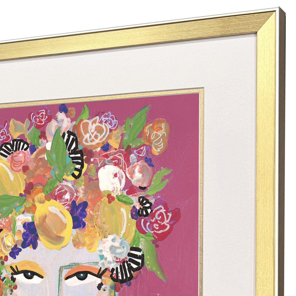 Paragon Floral Lady S/2 Pink 32 X 26 X 2 Wall Art