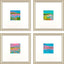 Paragon Marsh Expressions S/4 Pink 18 X 18 X 1 Wall Art