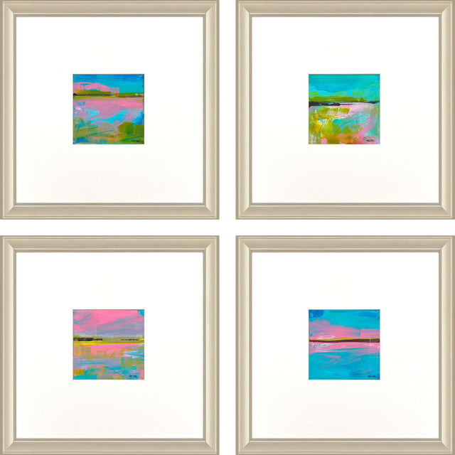 Paragon Marsh Expressions S/4 Pink 18 X 18 X 1 Wall Art