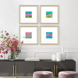 Paragon Marsh Expressions S/4 Pink 18 X 18 X 1 Wall Art