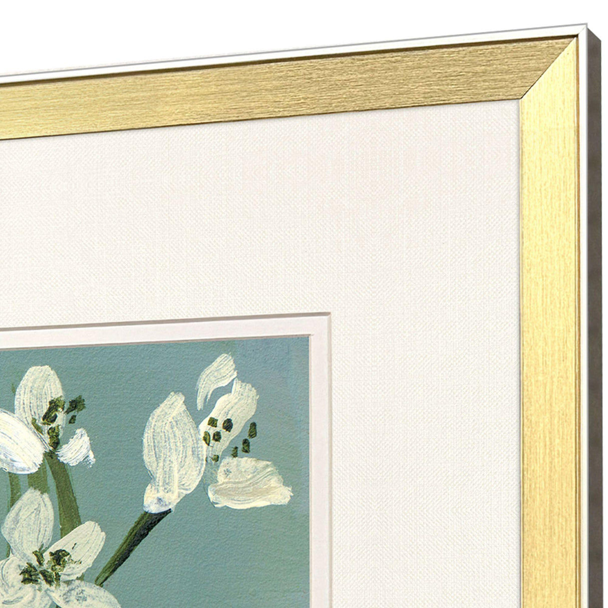 Paragon White Tropicals S/2 White 22 X 22 X 2 Wall Art