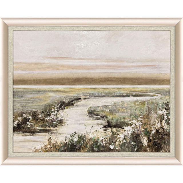 Paragon Eternity in Dawn Green 26 X 32 X 2 Wall Art