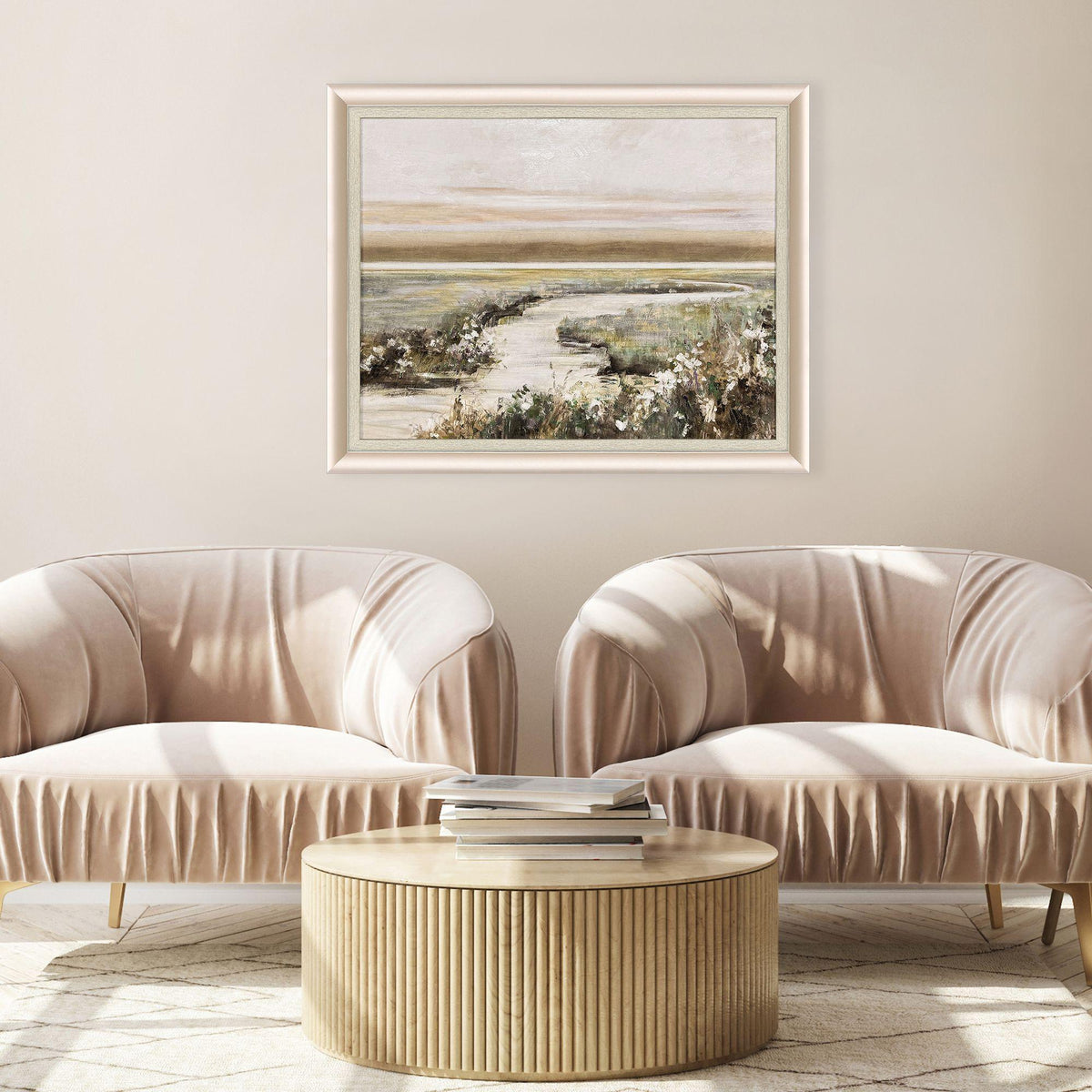 Paragon Eternity in Dawn Green 26 X 32 X 2 Wall Art
