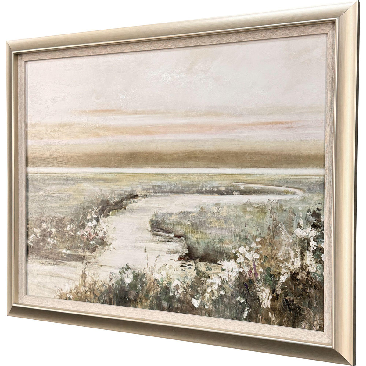 Paragon Eternity in Dawn Green 26 X 32 X 2 Wall Art