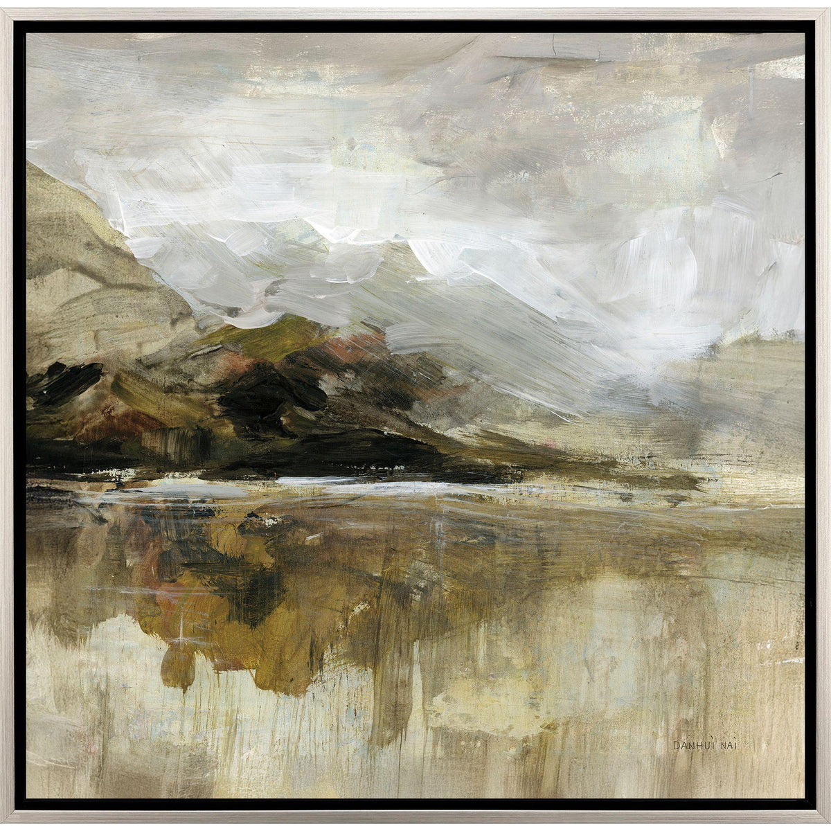 Paragon Golden Hills Green 30 X 30 X 2 Wall Art