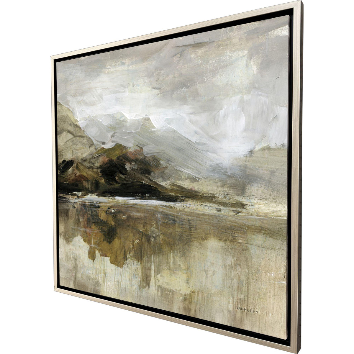 Paragon Golden Hills Green 30 X 30 X 2 Wall Art