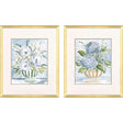 Paragon Pastel Florals II S/2 Blue 32 X 26 X 2 Wall Art