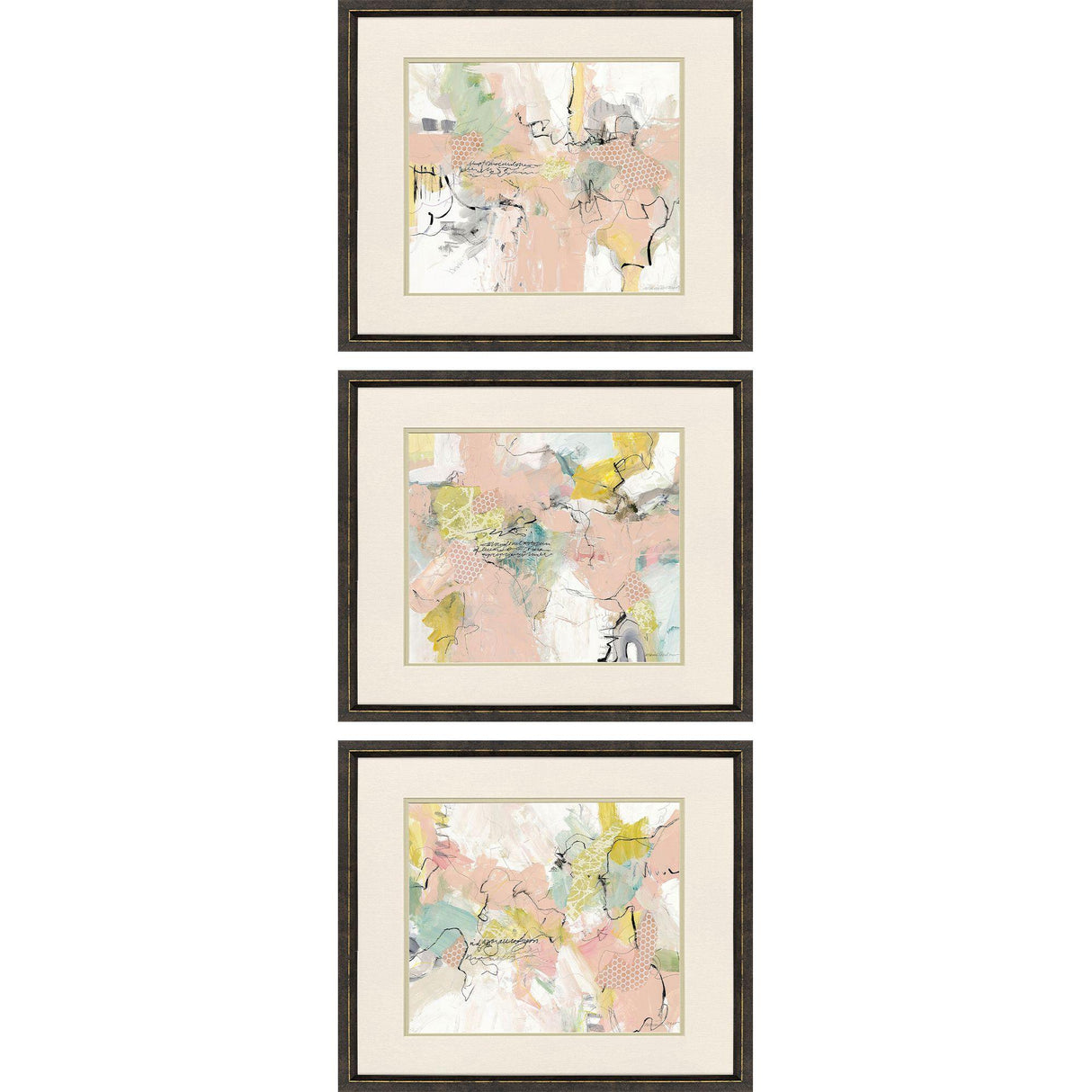 Paragon Pinks S/3 Pink 16 X 19 X 1 Wall Art