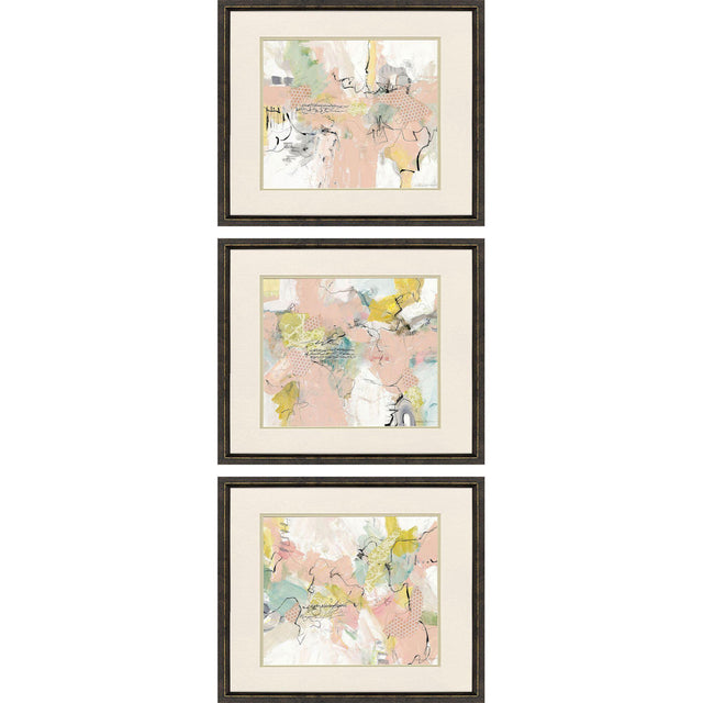Paragon Pinks S/3 Pink 16 X 19 X 1 Wall Art