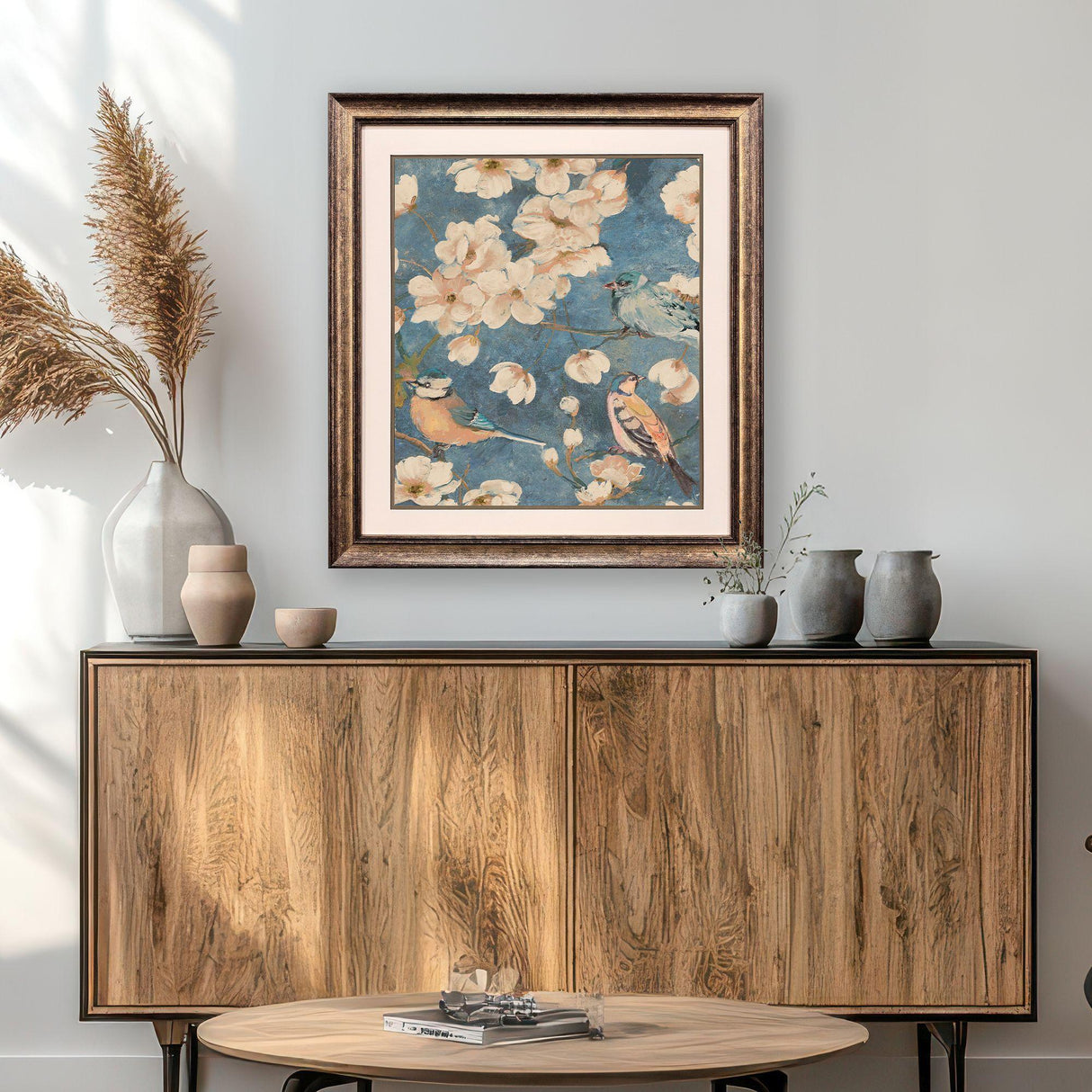 Paragon Garden Birds II Blue 32 X 29 X 2 Wall Art