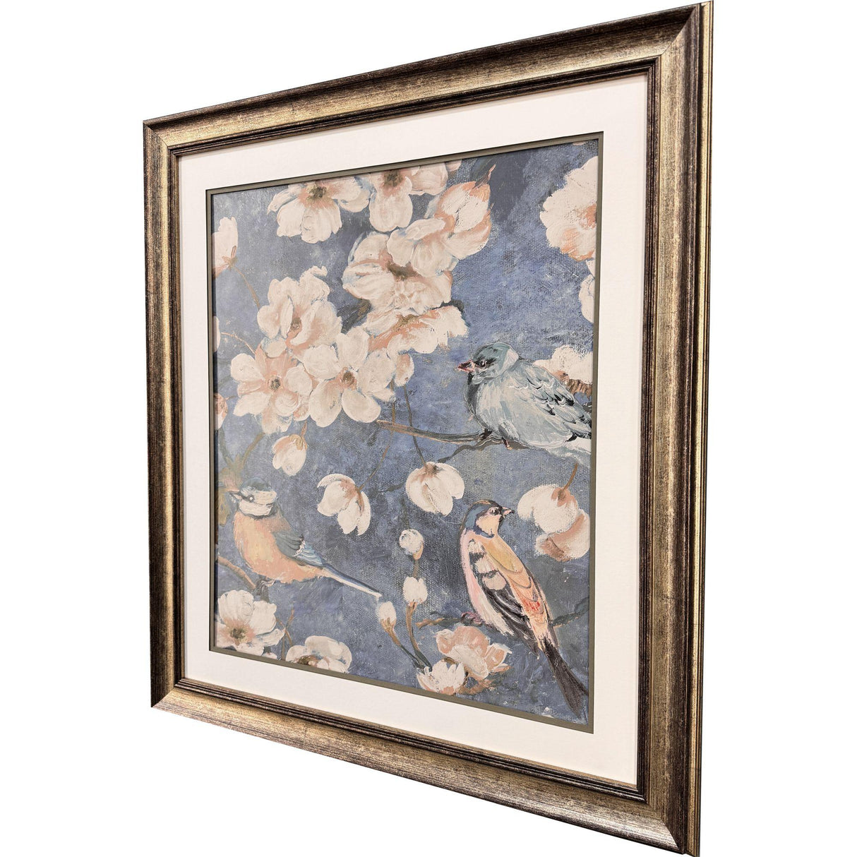 Paragon Garden Birds II Blue 32 X 29 X 2 Wall Art
