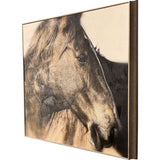 Paragon Brown Horse Brown 30 X 30 X 3 Wall Art