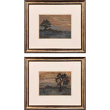 Paragon Lone Tree S/2 Gray 26 X 30 X 2 Wall Art