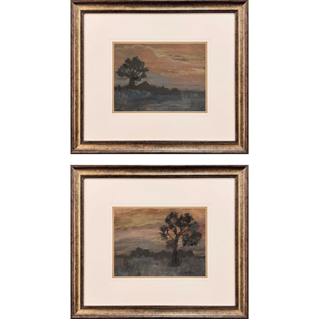 Paragon Lone Tree S/2 Gray 26 X 30 X 2 Wall Art