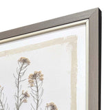 Paragon Brown Petals S/4 Beige 15 X 12 X 1 Wall Art