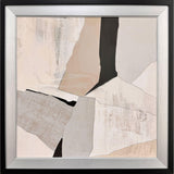 Paragon Gray Abstract II White 29 X 29 X 2 Wall Art