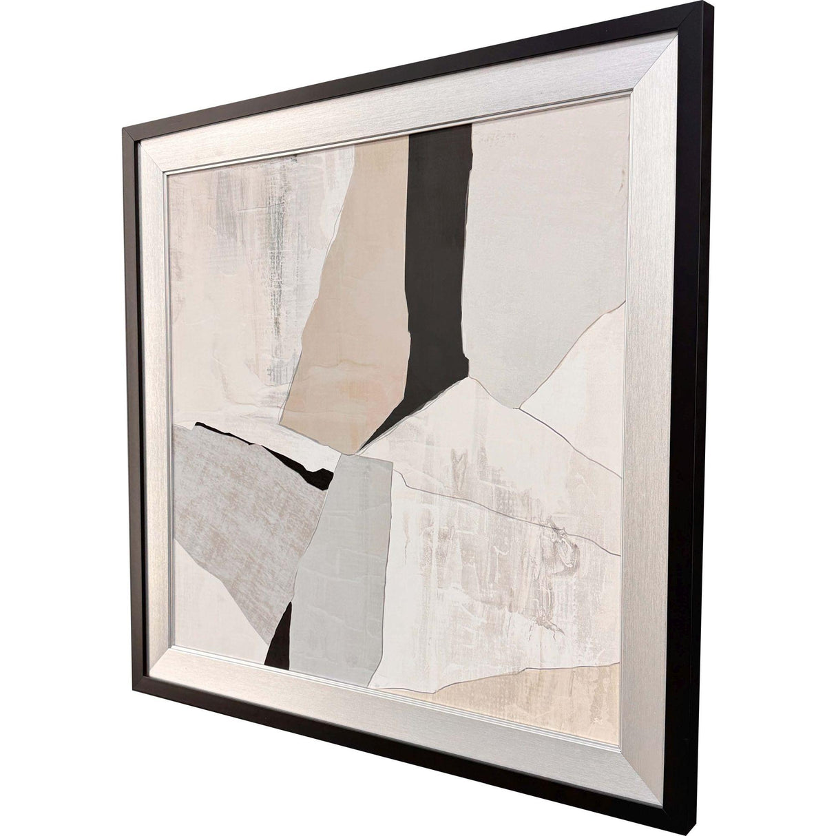 Paragon Gray Abstract II White 29 X 29 X 2 Wall Art