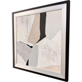 Paragon Gray Abstract II White 29 X 29 X 2 Wall Art