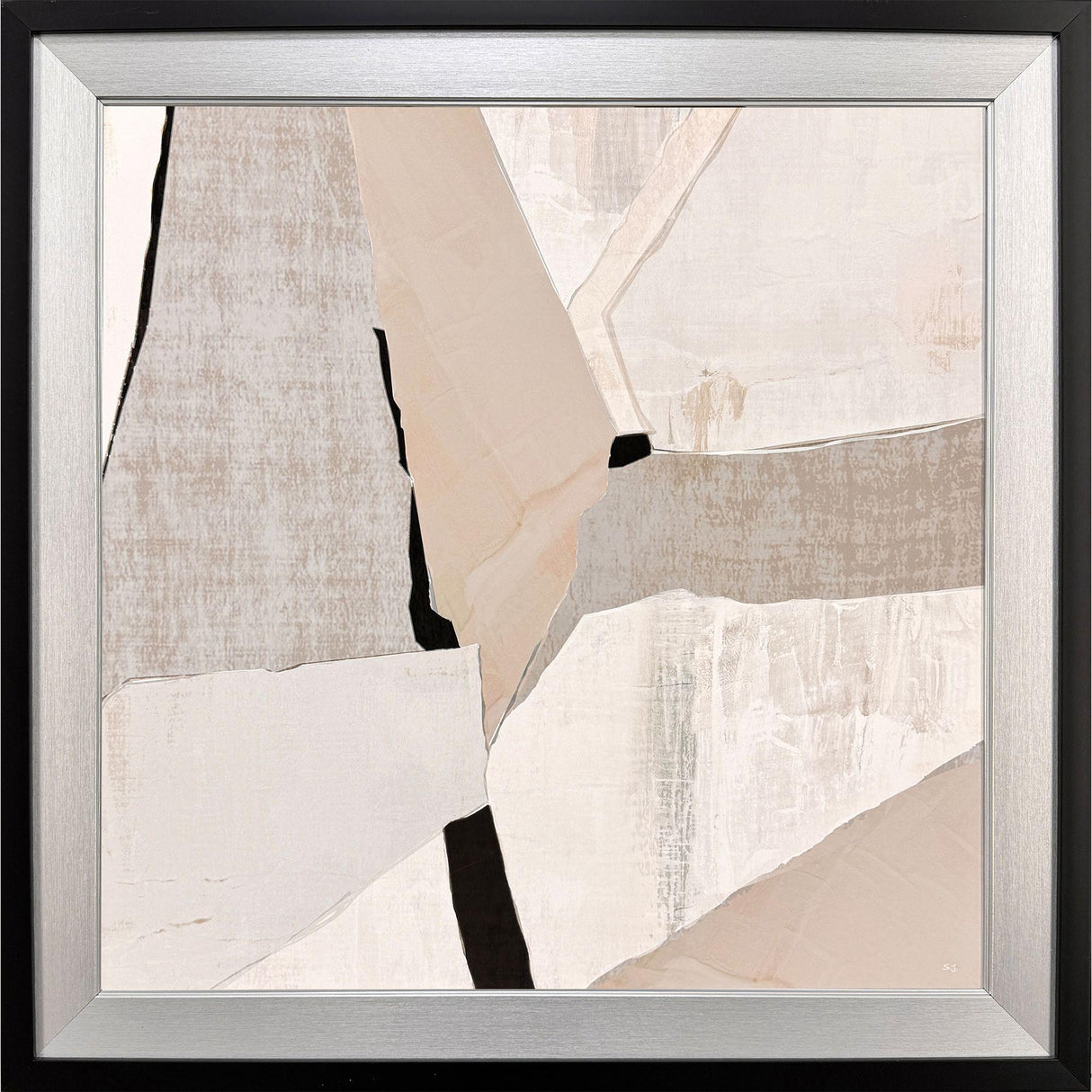 Paragon Gray Abstract I White 29 X 29 X 2 Wall Art