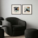 Paragon Bold Divisions S/2 Gray 21 X 21 X 1 Wall Art
