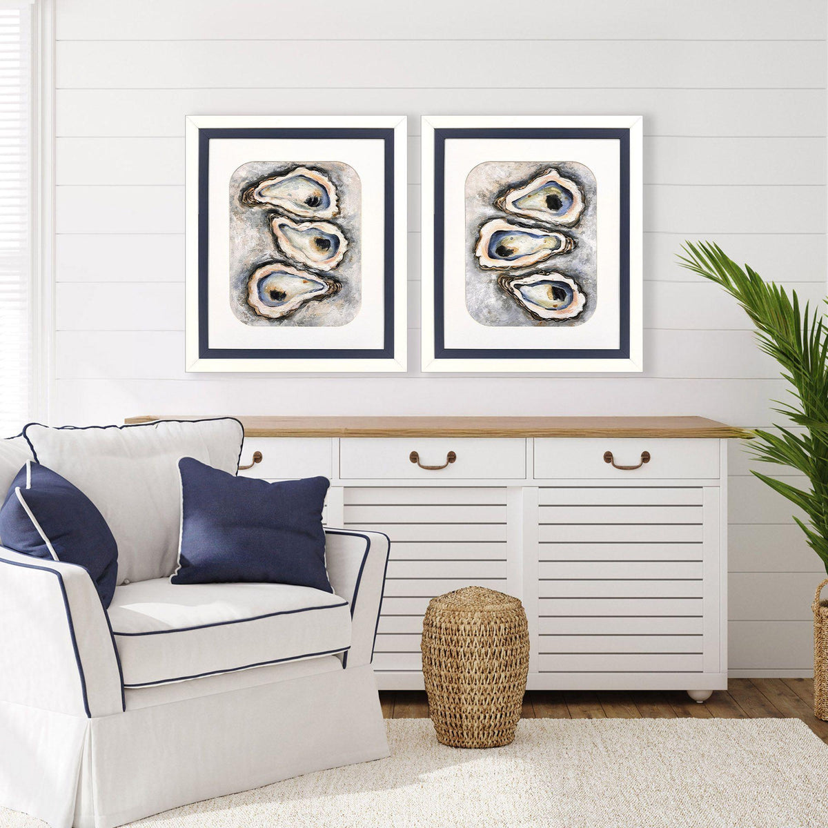 Paragon Tide & Treasure S/2 Blue 30 X 26 X 2 Wall Art
