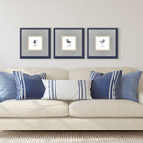 Paragon Shorebird Song I S/3 Blue 18 X 18 X 1 Wall Art