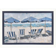 Paragon Beach Chairs Blue 25 X 36 X 2 Wall Art