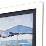 Paragon Beach Chairs Blue 25 X 36 X 2 Wall Art