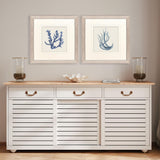 Paragon Blue Corals I S/2 Blue 23 X 23 X 1 Wall Art
