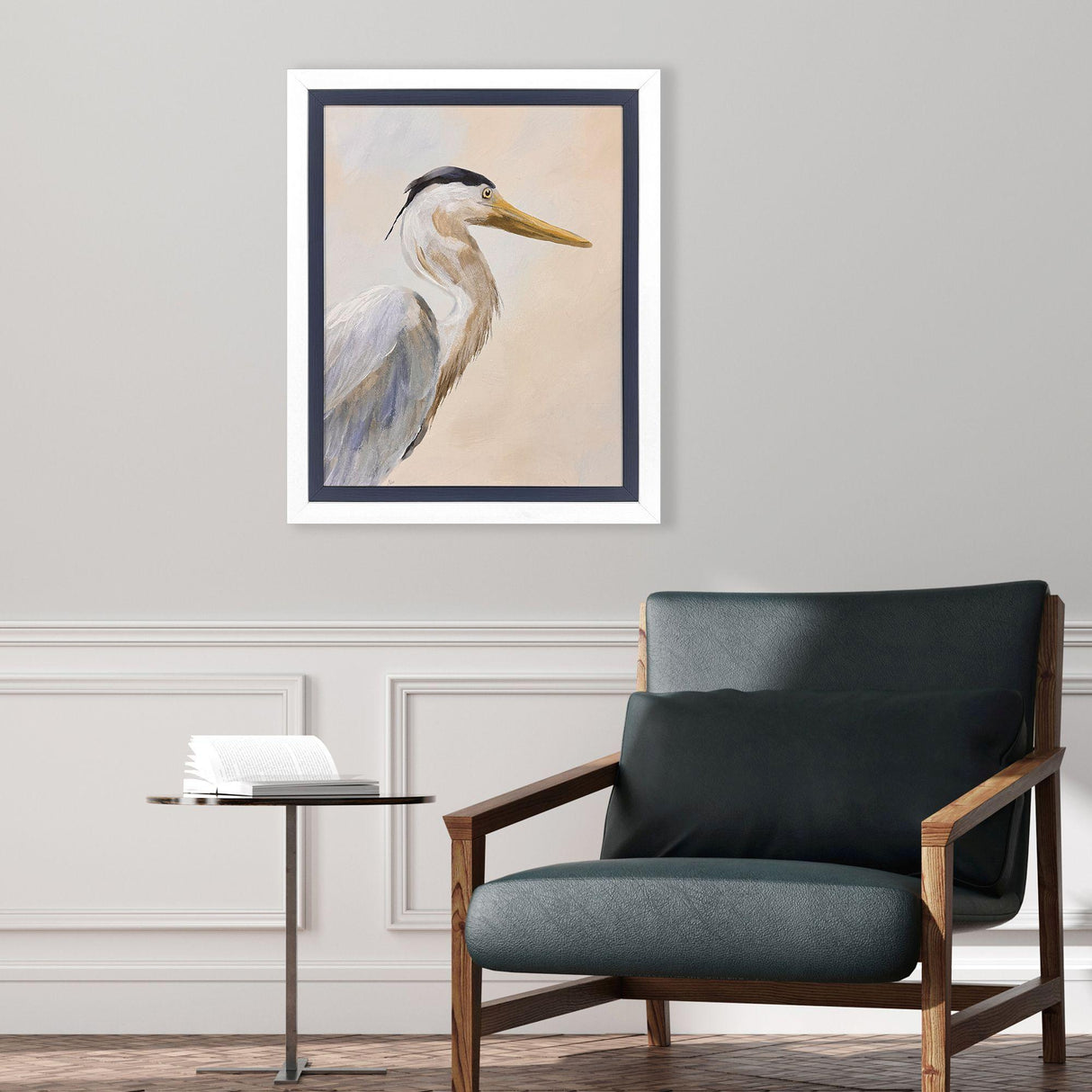 Paragon Heron Haven I Blue 33 X 27 X 2 Wall Art